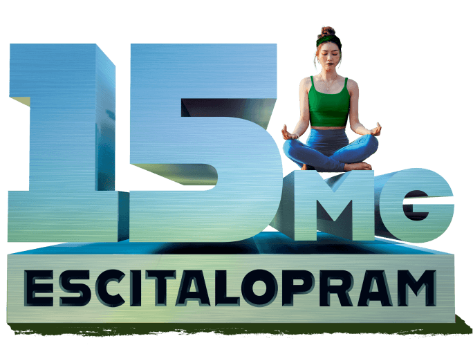 Escitalopram 15 mg capsule